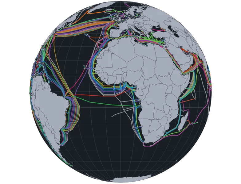 GeoPath - submarine-cables-globe