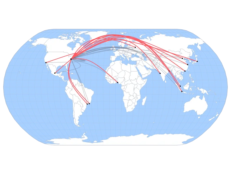 GeoSpline - world-map